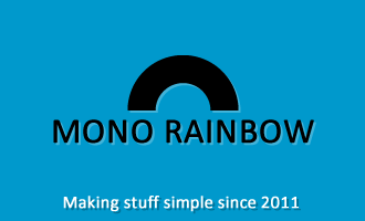 MONO RAINBOW - Making stuff simple since 2011
